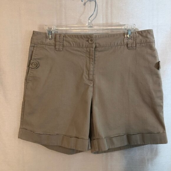 Liz Claiborne New York  Shorts Ladies 10 Khaki - Picture 11 of 11